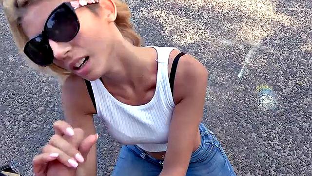 Real date fucked outdoors