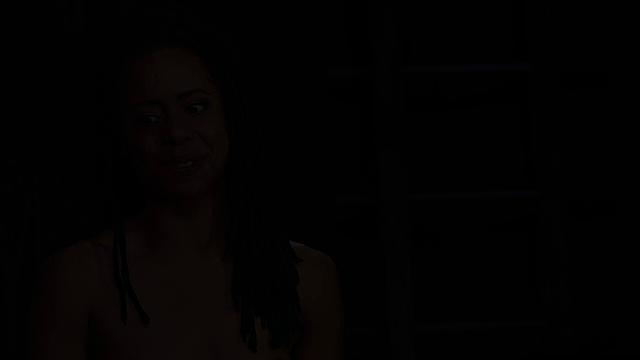 Ebony sub fingered and analfucked