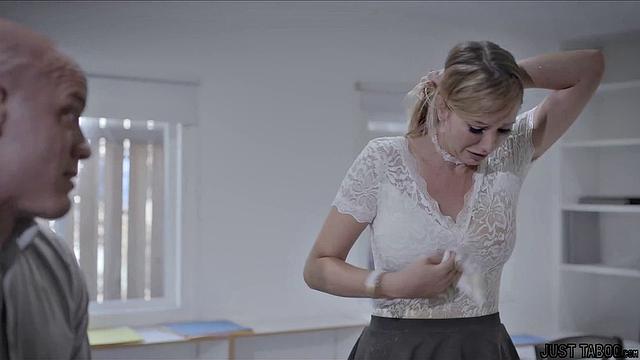 Oops! Did I just spill my drink on you?