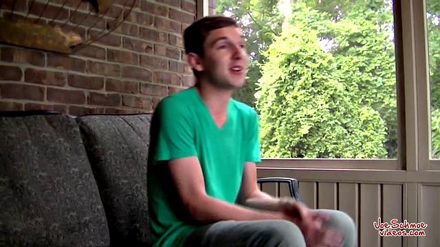Twink Woody Blasts a Big Load! - Woody