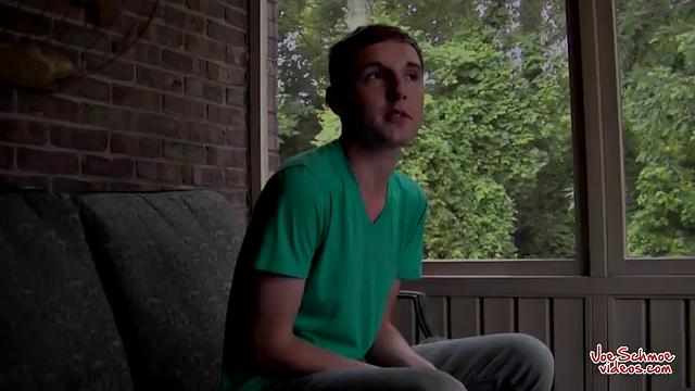 Twink Woody Blasts a Big Load! - Woody