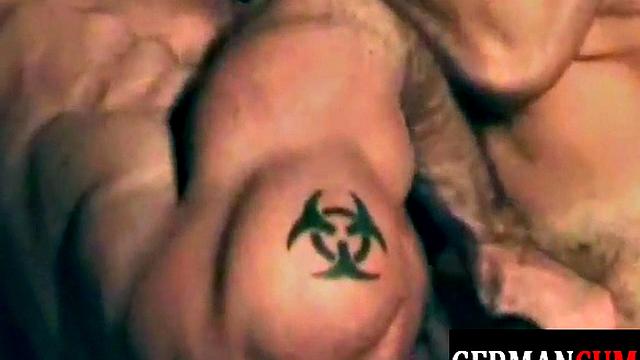 German stud breeds jocks ass before getting bj