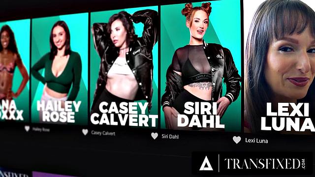 TRANSFIXED - Hot Stacked Avery Lust Gets Destroyed In Closet During Game Of 7 Minutes In Heaven