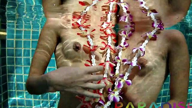 Underwater Threesome