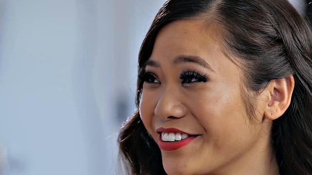 Asian Babe Vina Sky gets interviewed in an Exclusive Scene