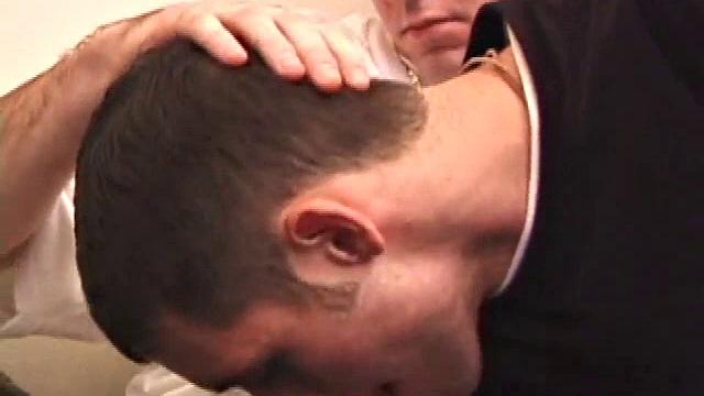 Amateur guys Tag and Bama go all out on cock and take turns deepthroating