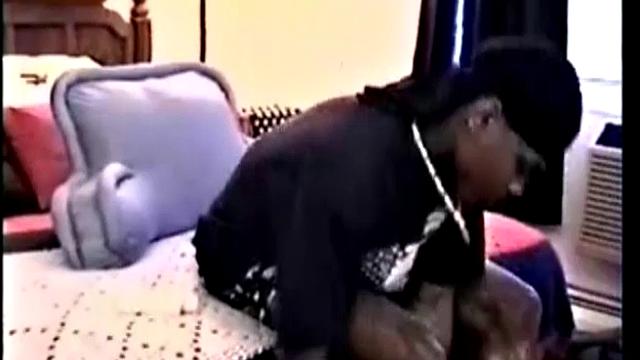 When Vinnie pulls his black snake out and starts sucking, Jedi's Dick Quickly Becomes a monster. Jedi stands, grabs Vinnie's head and face fucks him. On the bed, Vinnie uses his slow hand and warm mouth to bring him close Several Times.