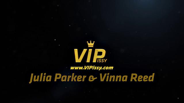 VIPissy - Dildo loving blondes get drenched