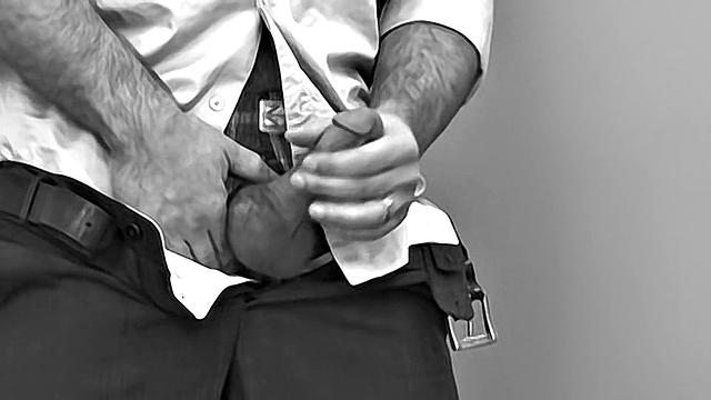 Hot Cum Display For Horny Officers - Dirk Caber, Johnny Hazzard, Andrew Fitch