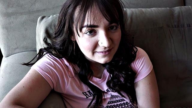 Watch this hairy slut in heels give a steamy footjob and deepthroat taboo dick