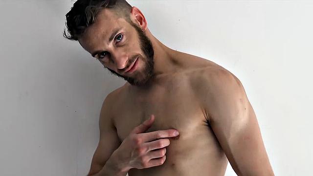 Three horny men hook up outdoors while a stranger joins and fills his mouth and ass with cock