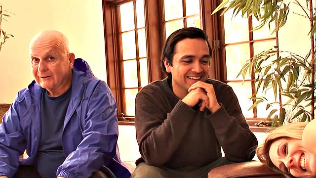 Blonde housewife takes it anally from stud