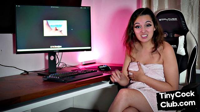 SPH dirty talking gal humiliates losers in solo vid