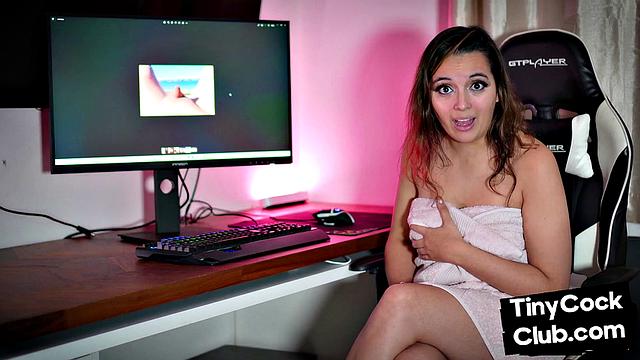 SPH dirty talking gal humiliates losers in solo vid