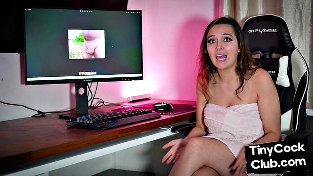 SPH dirty talking gal humiliates losers in solo vid