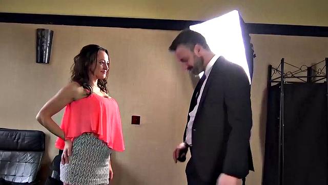 Nasty British subslut gagged for rough cunt pounding