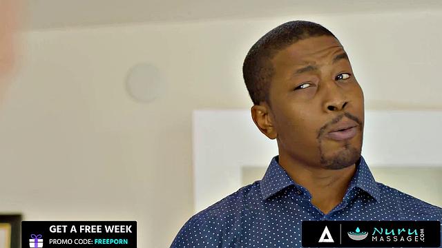 NURU MASSAGE - Former Babysitter Gives A Hot Massage To Old Client