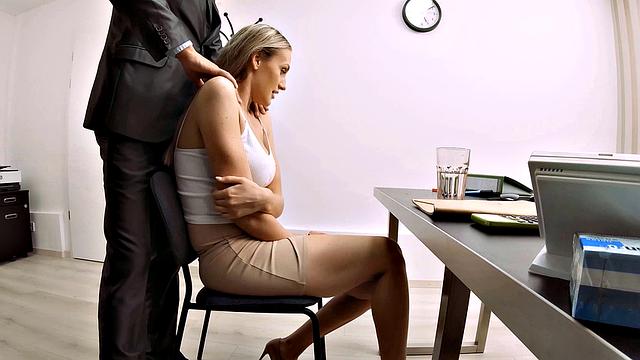 LOAN4K. Lady with hot round tits gets sum of money borrowed after sex