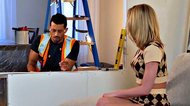 Sexy babe, Daisy Stone, loves her pussy pounded... especially by men