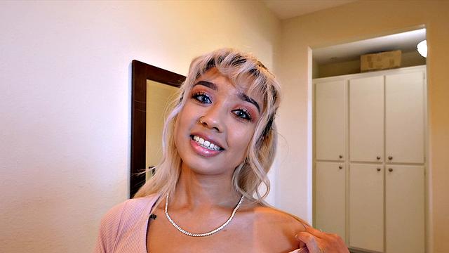 Petite Gia Dibella Is A Cute Tease