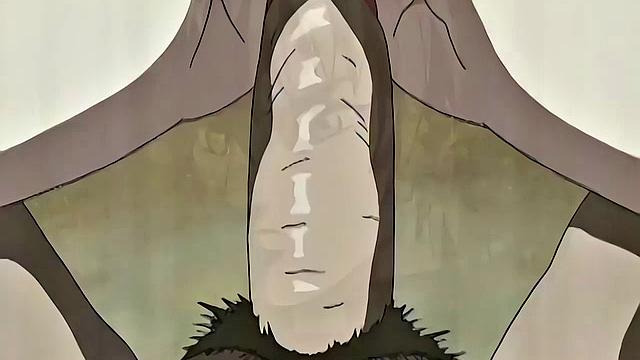 BDSM anime teens enslaved for businessmen's pleasure