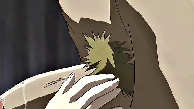 BDSM anime teens enslaved for businessmen's pleasure