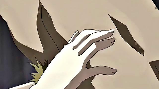 BDSM anime teens enslaved for businessmen's pleasure