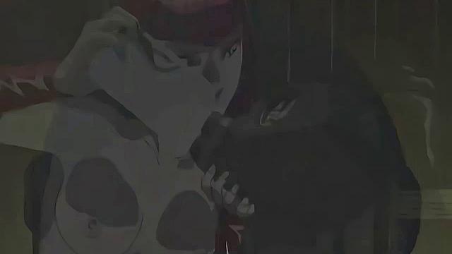 BDSM anime teens enslaved for businessmen's pleasure