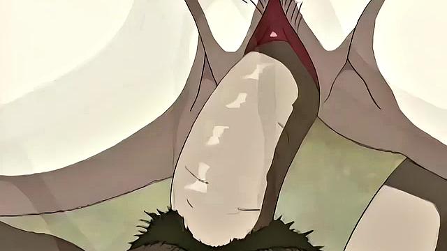 BDSM anime teens enslaved for businessmen's pleasure