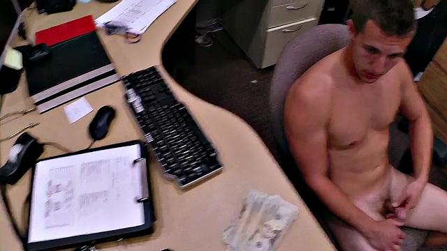 Pawnshop stud gets in office 3some for money