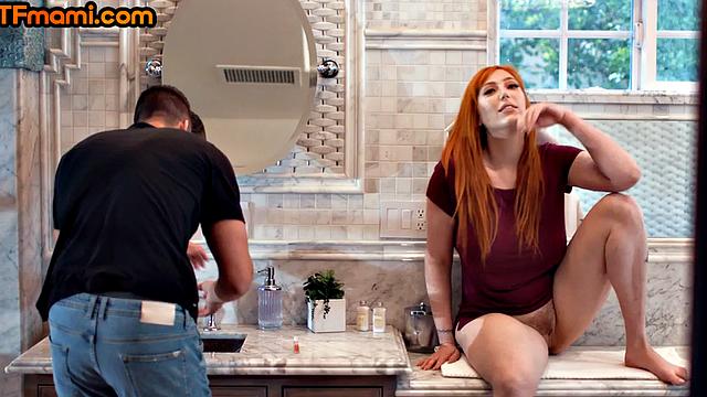 Busty ginger stepmommy gets pussybanged by her stepson