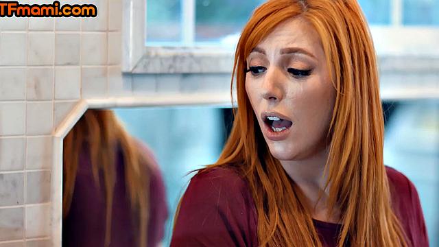 Busty ginger stepmommy gets pussybanged by her stepson