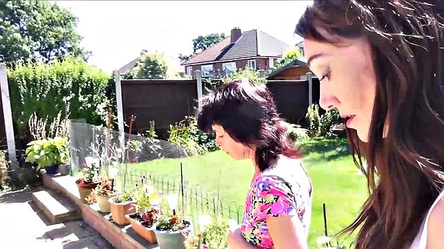 Burglary turns into a fuck festival