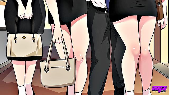 Impressing the Busty Office Sempais Again