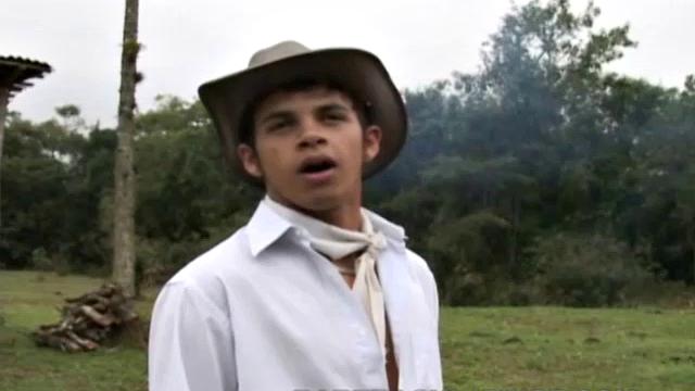 Two hard-working Latino cowboy studs have been out on the trail for weeks. Matheus just arrives back at camp to his horny partner as the two cowboys release their horny passions on each other, including cock sucking, rimming, and bareback fucking.