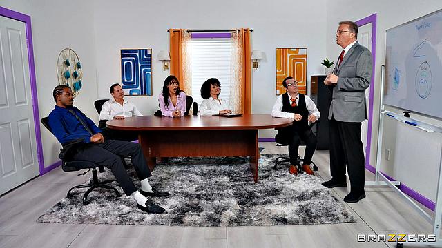 Finger in Ass At The Office