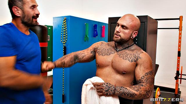 Sneaking Into Locker Room Anal