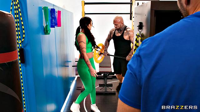 Sneaking Into Locker Room Anal