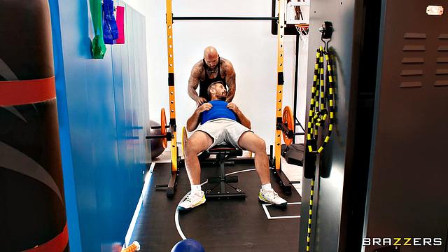 Sneaking Into Locker Room Anal