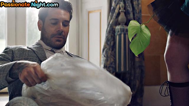 Nasty Ginger pounded in a 3some