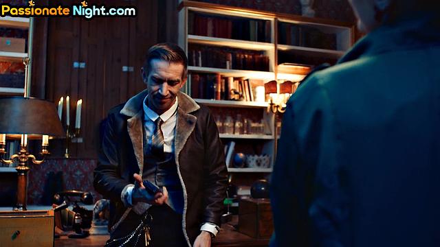 Nasty Ginger pounded in a 3some