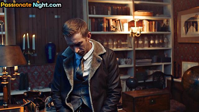 Nasty Ginger pounded in a 3some