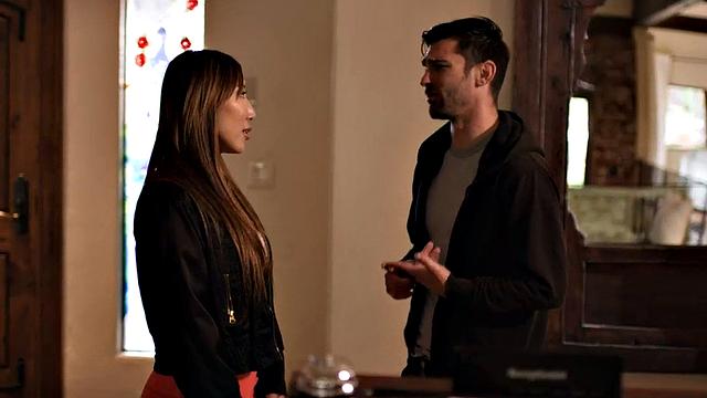 Slutty stepdaughter drilled by nice dick in wet hole