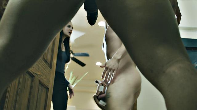 Hot Real Estate Agent Creampied By Client While Unsuspecting Wife - DisruptiveFilms