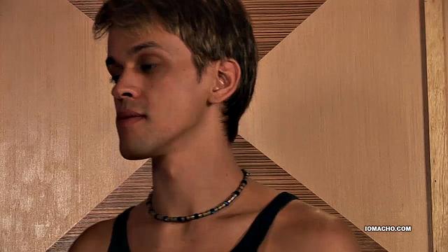 Alan and Bruno are a couple of cute young Latinos who can't wait to get into each other's. We find them naked on a big bed enjoying a hot oral exchange, before Bruno slides in and takes his bottom's tight ass.