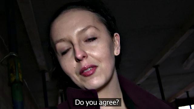 Naughty College Student trades pussy for school by riding stranger's hard dick