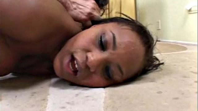 Vida Valentine busty ebony rammed up her pussy