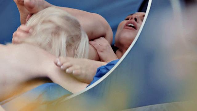 19yo petite girl licks BFF's pussy outdoors in nature