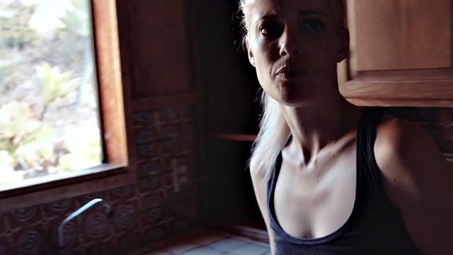 19yo petite girl licks BFF's pussy outdoors in nature