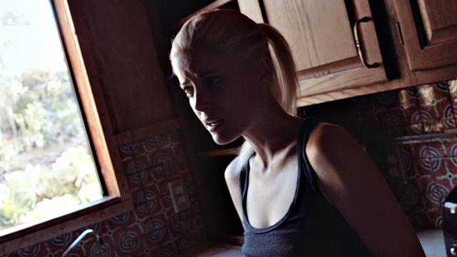 19yo petite girl licks BFF's pussy outdoors in nature